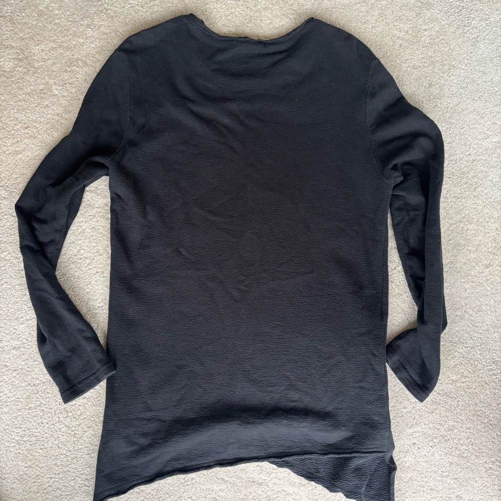 Boho/Lagenlook Black Women's Cotton Tunic